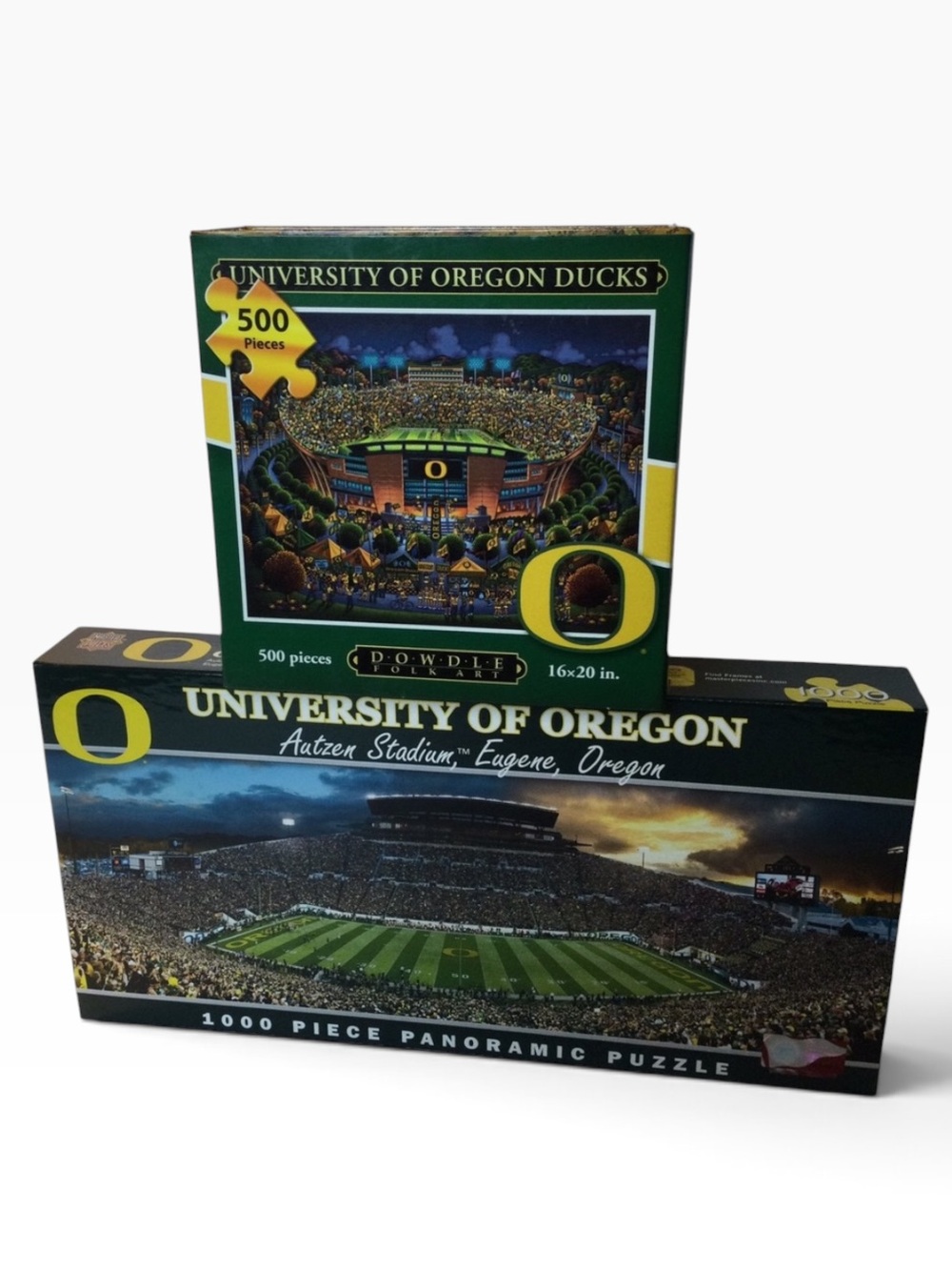 University Of Oregon Jigsaw Puzzle Bundle New In Box